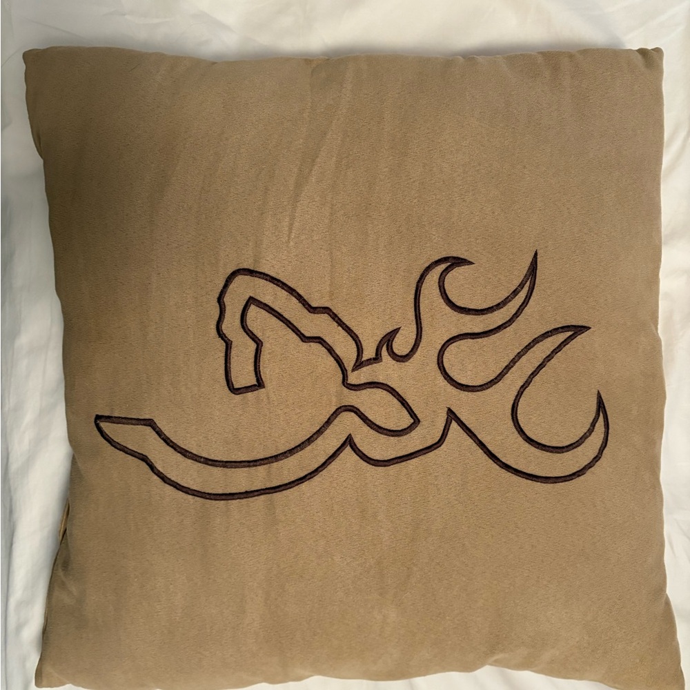 Browning Tan Pillow